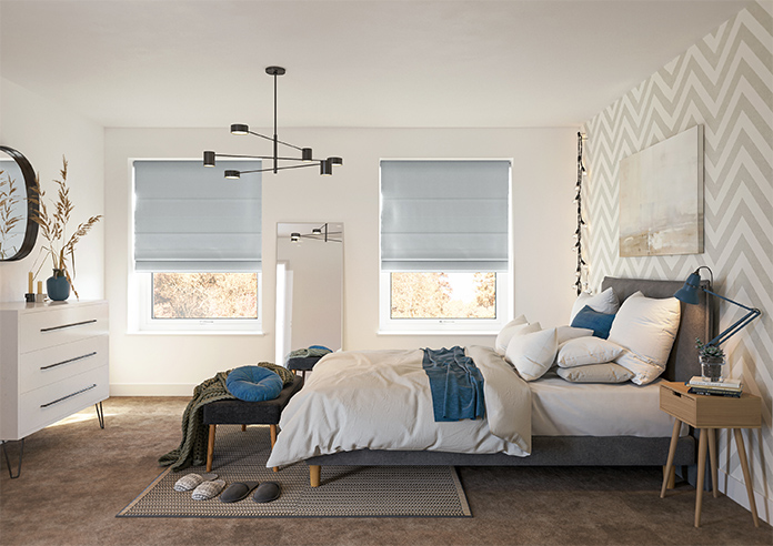 Saltaire, Castle Grey - Twist&Fit Roman Blind - Image 8